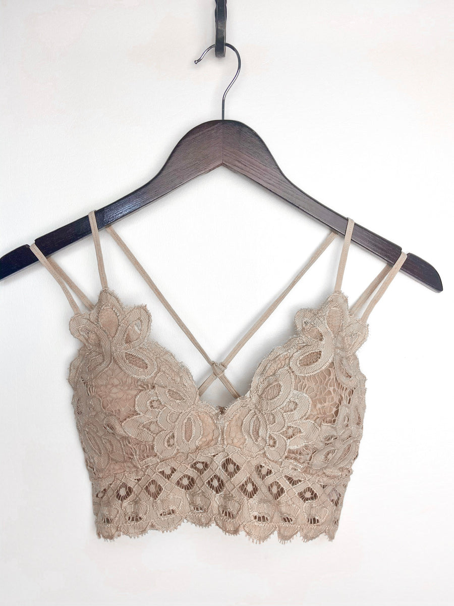 Lillie Bralette Light Taupe – Dear Ever Clothing